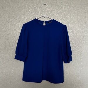 SHEIN Royal Blue Blouse